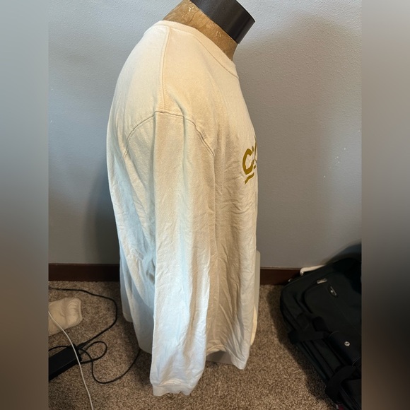 Carhartt Men's 3XL Cream Long Sleeve Shirt - Picture 4 of 5